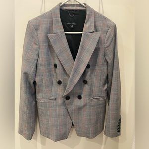 Banana Republic Doubled Breasted Houndstooth Blazer